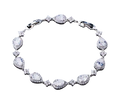 NUME “Eterna Drip” Pear Cut Tennis Bracelet